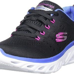 Skechers Black Pink and Blue Women's Sneakers